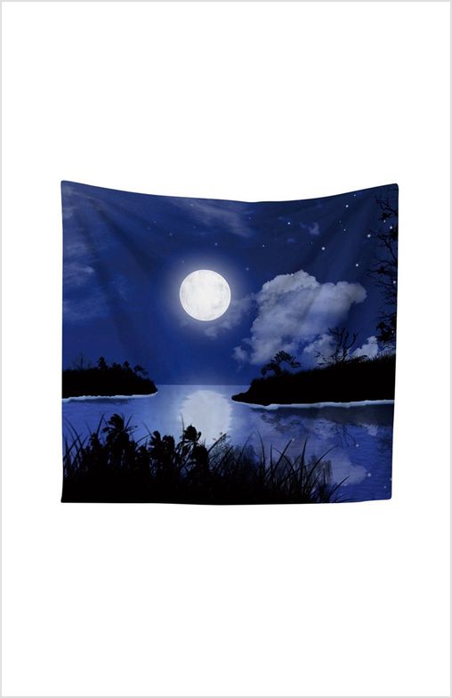 Nordic Night Sky Tapestry